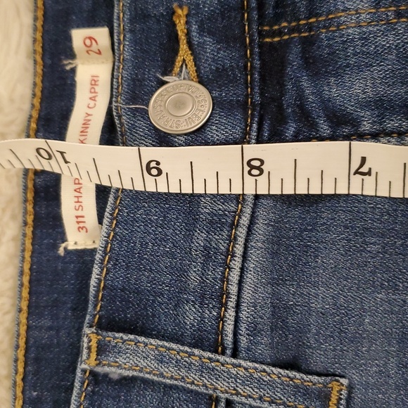 Levi's 311 Shaping Skinny Capri 29 - Picture 13 of 14